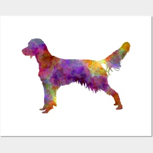 French Spaniel in watercolor Posters and Art